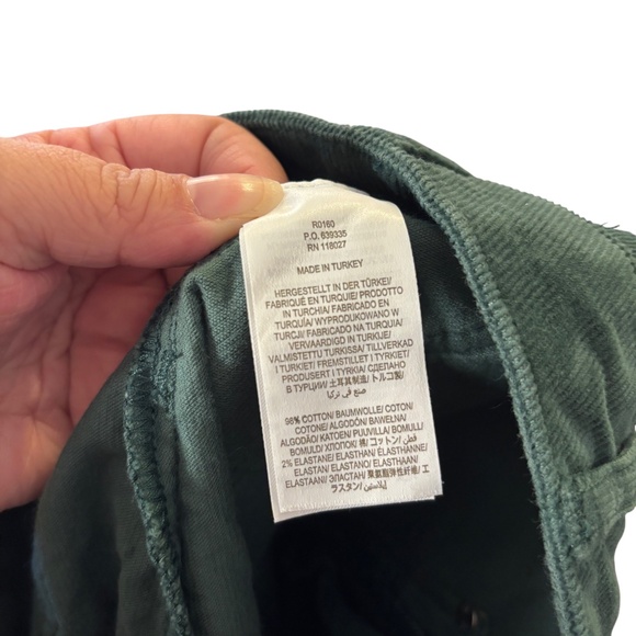 Boden Forest Green Corduroy Mini Skirt US Size 2 UK Size 6 - Picture 10 of 12